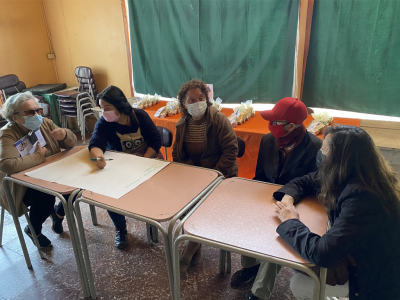 Vecinos y dirigentes sociales participaron en la primera Asamblea Ciudadana de Salud