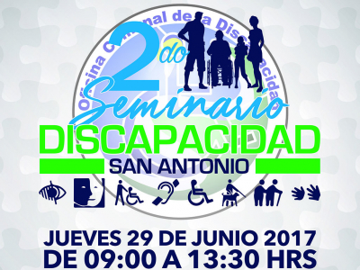 Municipalidad de San Antonio invita a 2&deg; Seminario de Discapacidad