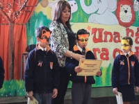 Niños de primero básico de la escuela Padre André Coindre ya pueden decir: “Yo Leo”