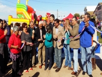 Vecinos de sector Casa Azul de Llolleo celebran inicio oficial del Programa Quiero Mi Barrio