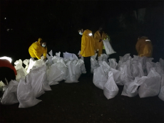 Cayeron cerca de 40 milímetros de lluvia en pocas horas en la comuna de San Antonio