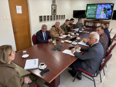 Alcalde de San Antonio se reunió con general jefa de zona de Carabineros