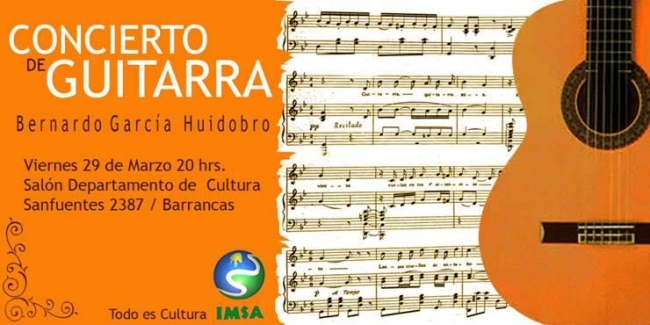 Este Viernes Santo Concierto de guitarra cl&aacute;sica en el Departamento de Cultura