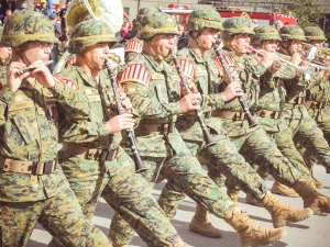 Con impecable desfile San Antonio conmemoró el Combate Naval de Iquique
