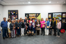 Centro Cultural San Antonio abrió sus puertas para la exposición del taller primavera de Cristo Rey