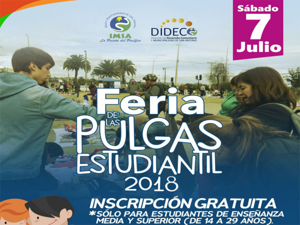 J&oacute;venes de la comuna tendr&aacute;n su primera Feria de las Pulgas Estudiantil del 2018