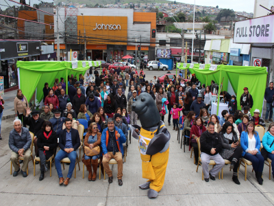 El “Barrio Comercial” Sanantonino se lució con su Feria Gastronómica