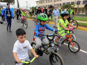 Más de 800 ciclistas pedalearon por San Antonio