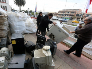 Más de 13 mil kilos de residuos electrónicos fueron recolectados