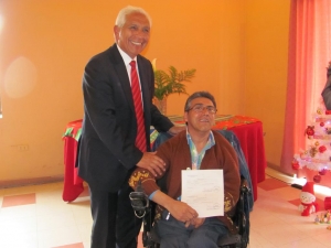 Municipalidad conmemoró día internacional de las personas con discapacidad