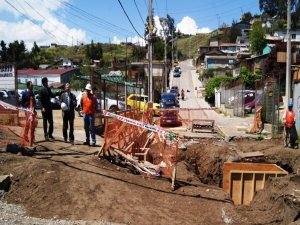 A toda maquina marchan los trabajos de remodelación en calle Gregorio Mira, Gran Aporte para la Comuna