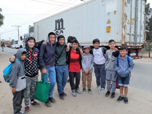 Niños y niñas de Leyda viajan a Curinina por Presupuesto Participativo