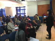 Dirección de Educación Municipal de San Antonio y Tribunales de Familia realizan charla sobre Protección de Derechos en Infancia