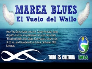 Invitan a disfrutar del Blues, con Marea Blues y el vuelo de Wallo