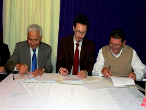 Firma de Convenio del “Contrato de Barrios”