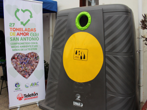 Municipalidad de San Antonio apoya Campaña de Reciclaje “27 toneladas de amor” en beneficio de la Teletón