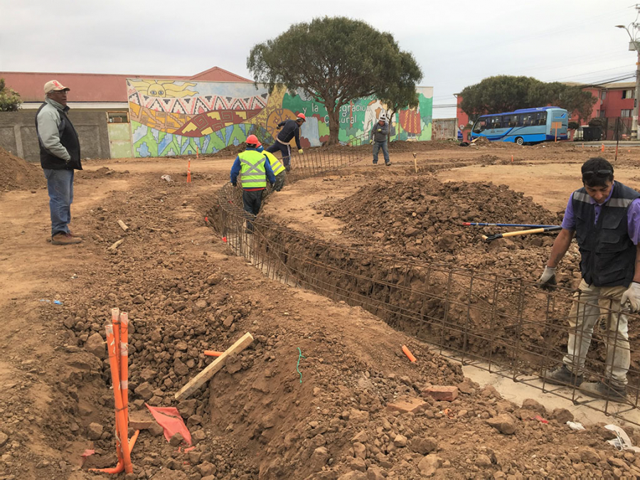 Vecinos de Planicies visitan inicio de obras en su sector