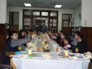 Delegados de juntas de vecinos infantiles se reunieron con el alcalde