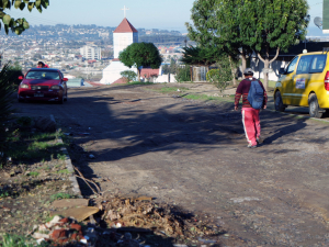 Reanudarán Pavimentación de una calle de Barrancas