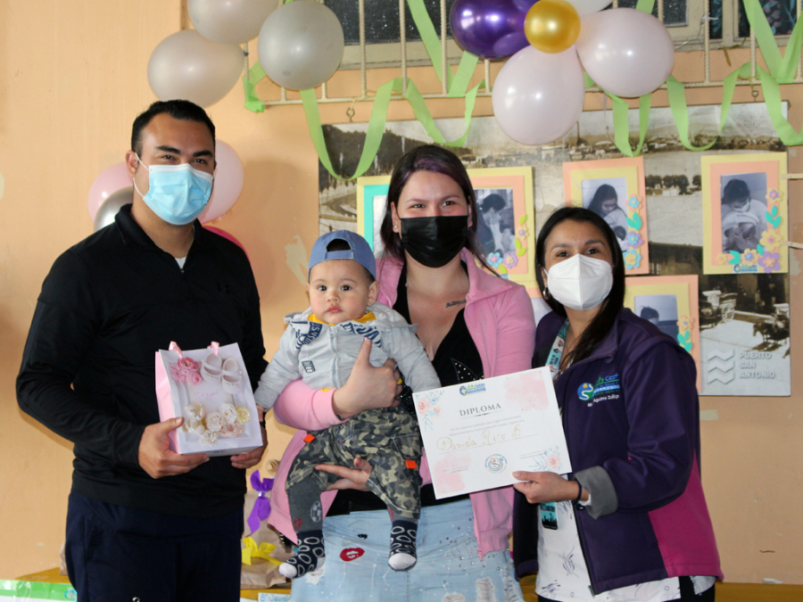 CESFAM Barrancas premió a madres que cumplieron 6 o más meses de exitosa lactancia materna
