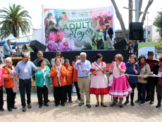 Plaza del Adulto Mayor se realizó por cuarto año en Llolleo