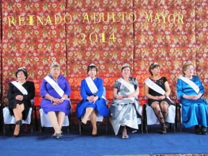Municipio celebra Reinado del Adulto Mayor 2014