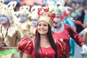 Espectacular Segunda Jornada de Carnaval de Murgas Comparsas y Carros Alegóricos.