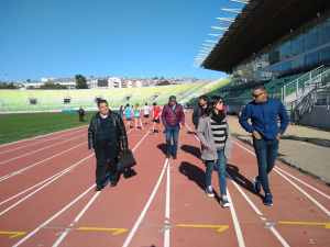 Representantes del deporte local conocieron estadio “Elías Figueroa Brander”