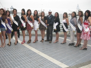 Candidatas a Reinas del Carnaval 2012