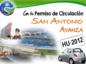 Municipio de San  Antonio llama a renovar Permiso de Circulación