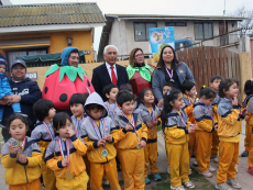 Más de 500 niños  participaron en corrida escolar en San Antonio