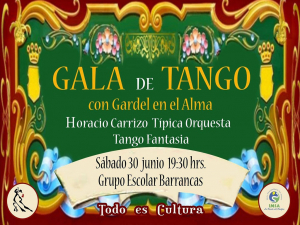 Con lluvia o no los amantes del tango se darán cita en el evento “Gardel en el Alma”