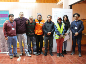 Personas en situación de calle participan en taller socio laboral