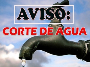 Corte de agua potable  por la empresa Esval,  jueves 04 de Noviembre