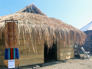 Comunidad indígena celebra reconstrucción de ruca en Llolleo