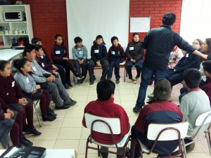 Oficina inserta en el Municipio sanantonino realiza taller de enfoque de género con estudiantes