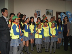 Se premió a estudiantes que participaron de la 5ª Versión de las Olimpiadas Ambientales