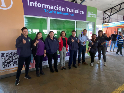 Alcaldía Ciudadana inaugura punto de información turística en terminal de buses de Barrancas