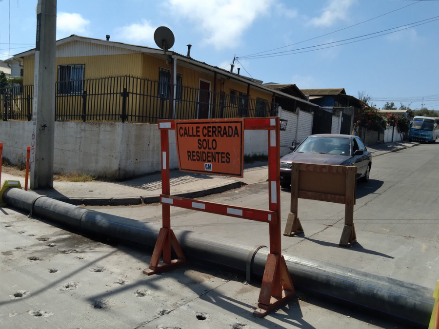 Municipio informa sobre cierre de calle en Manuel Rodríguez