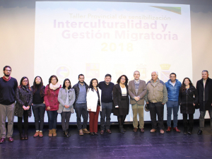 Profesionales de la provincia se capacitaron en taller de interculturalidad y gestión migratoria