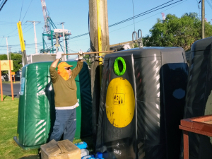 Inician lavado de Campanas de los “Puntos Verdes”