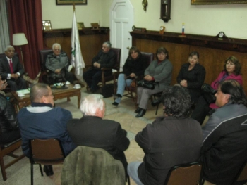 Asamblea ciudadana con alcalde Omar Vera