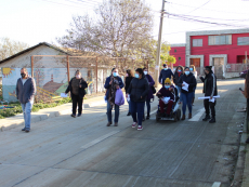 Vecinos de O'Higgins - El Carmen participan en diseño de su barrio