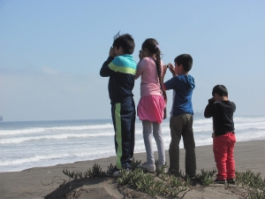 Programa de Habitabilidad: Familias sanantoninas conocen el Parque de la Naturaleza Humedal Río Maipo