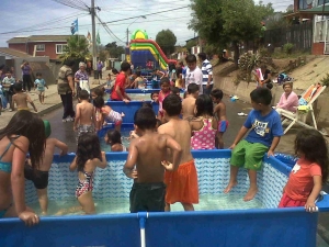 Niños de Llolleo Alto despidieron el verano