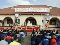 San Antonio celebró el día del trabajador Portuario