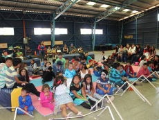 Escuela de Verano de la Escuela Padre André Coindre finalizó con un alegre acto artístico