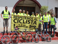 Cicletada municipal difunde nueva Ley de Convivencia Vial