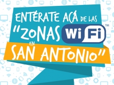 San Antonio cuenta con zonas Wifi  gratuitas en diferentes sectores de la comuna