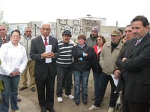 Vecinos de San Antonio en pie de guerra ante instalación de antenas de celulares